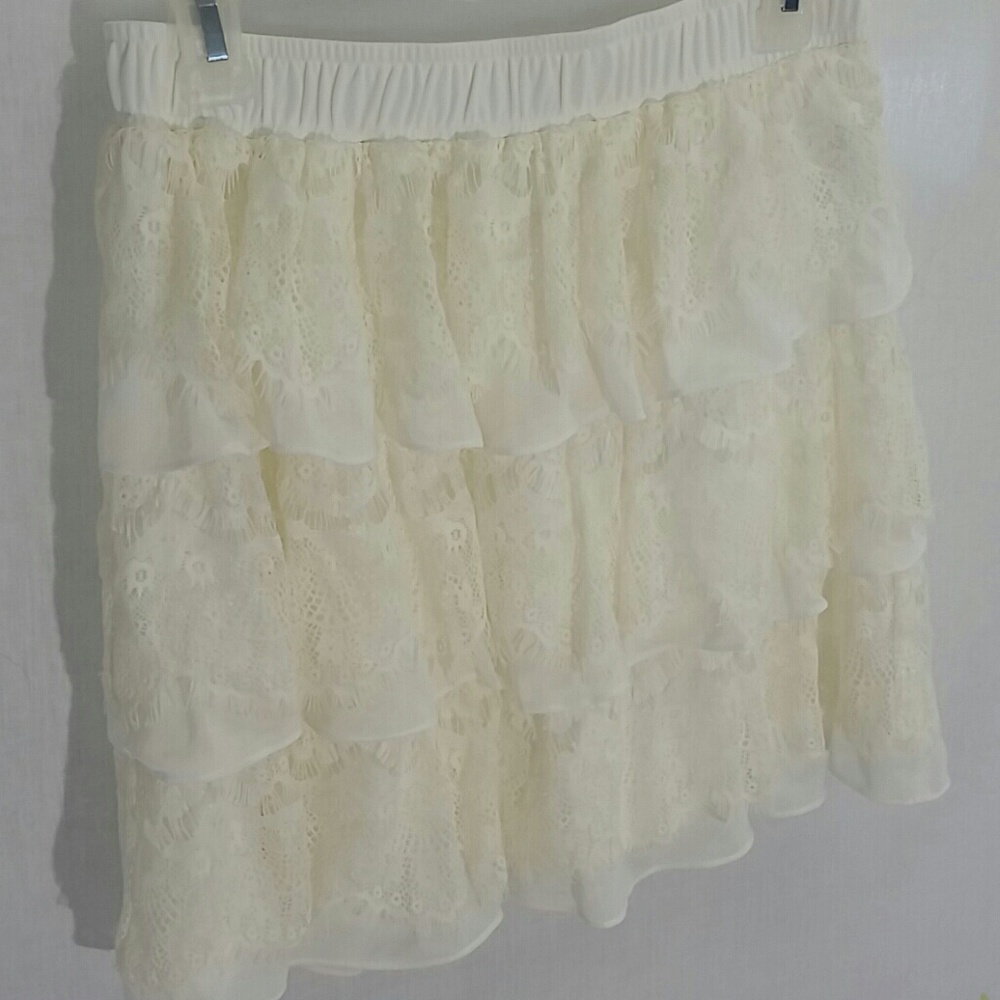 B2G1 Forever 21 Lacy Layered Skirt